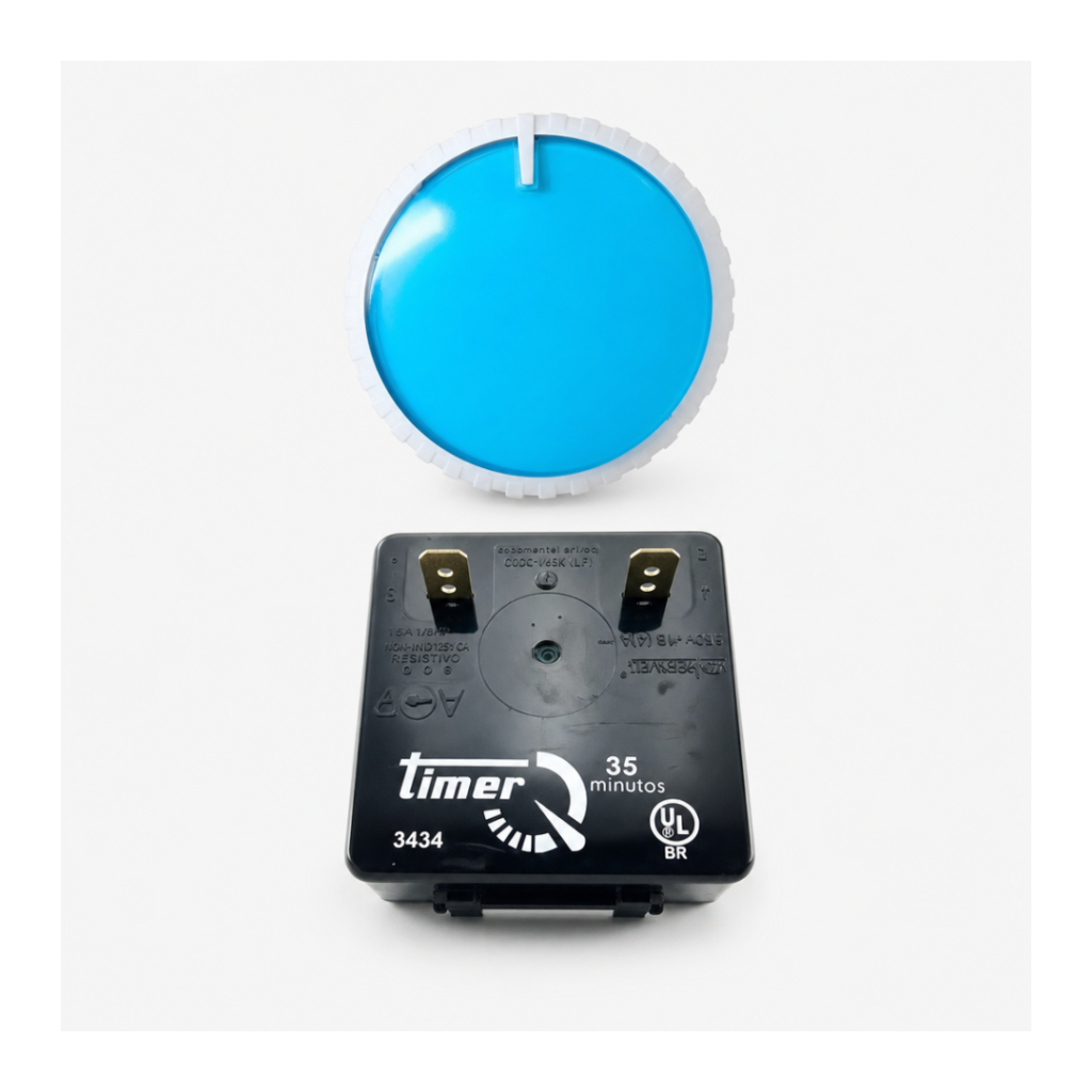 Botão + Timer Tanquinho Latina Safira La555 La551 127/220v – Como escolher peças de Timers e conferir a compatibilidade