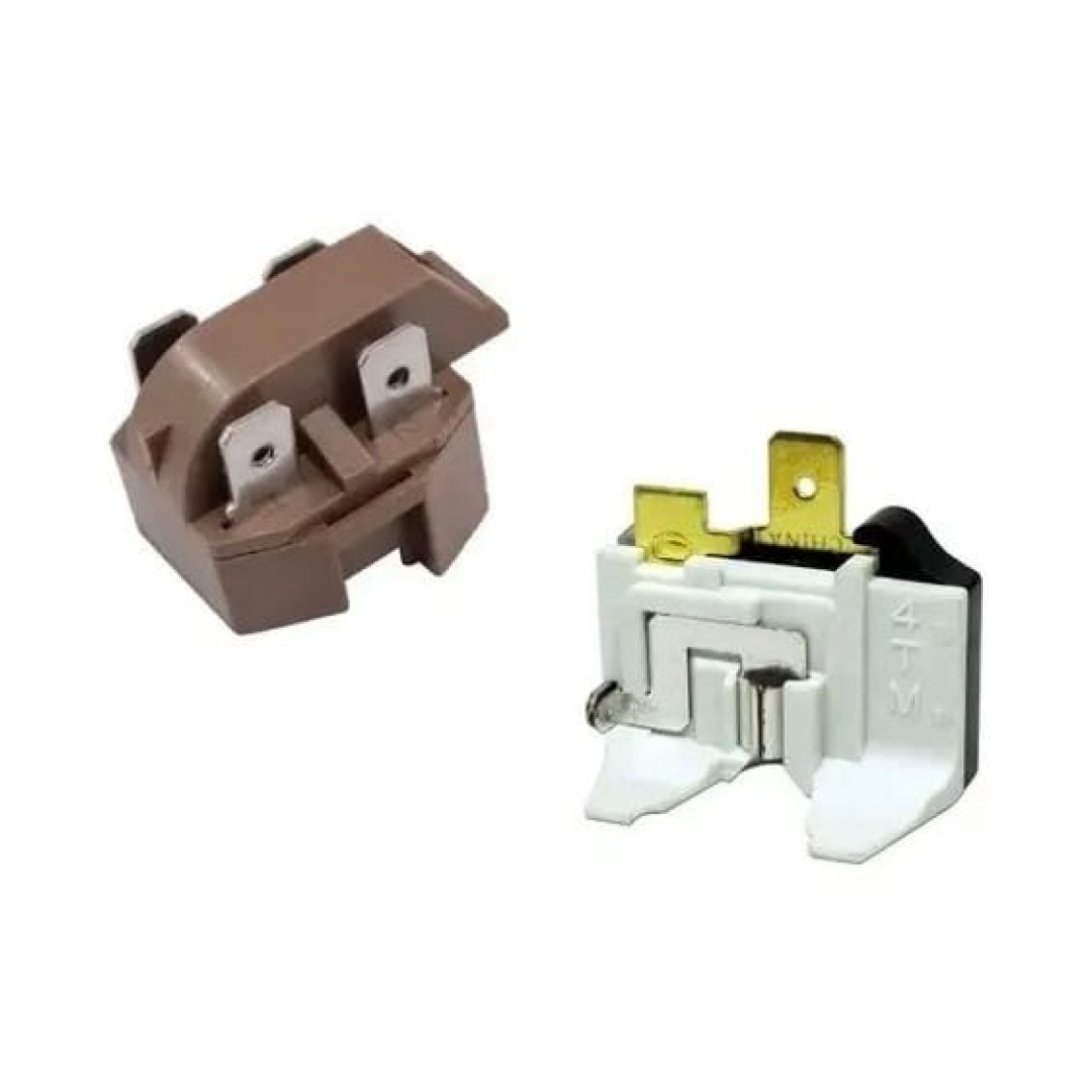 Rele Ptc E Protetor Térmico Serve Em Todos Freezer 110v 220